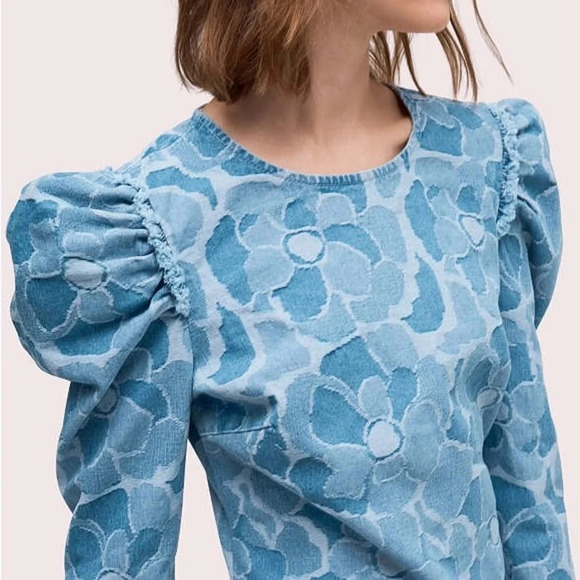 Kate Spade Abstract Peony Dress Size 12 - Picture 2 of 14